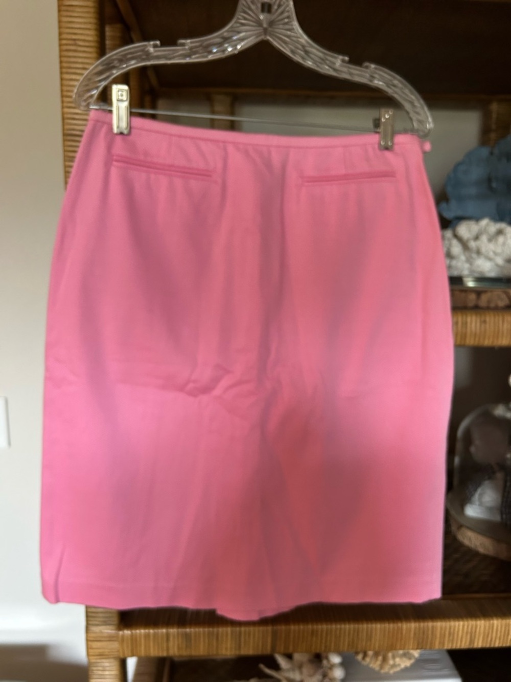 Women's Pink Pencil Skirt